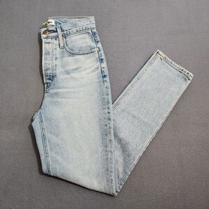 Madewell Rivet & Thread Women 24 Button Fly Perfect Vintage Ryerson Wash Jeans